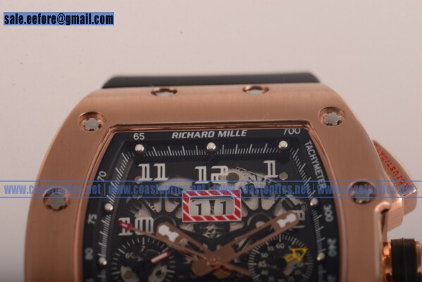 Replica Richard Mille RM 11 Watch Rose Gold